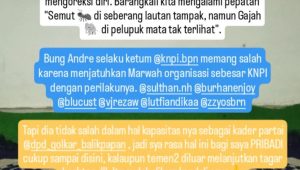 KSATRIA! Pendukung Paslon 03 Akui Acungkan Jari tengah saat Debat Paslon Balikpapan ke 2