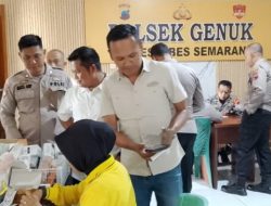 Kapolsek Genuk Prioritaskan Kesehatan Anggota Pasca Banjir